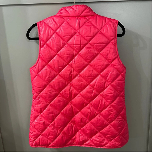 NWT Kate Spade Best Hot Pink Quilted Vest Size Small - Picture 5 of 7